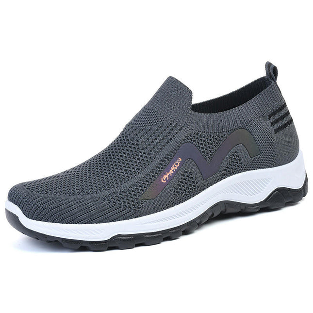 Mens Shoes Comfortable Fashion Non Slip Running Walking Breathable Lightweight Shoes