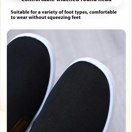 Non Slip Shoes for Men Comfortable Fashion Slip On Tennis Walking Shoes