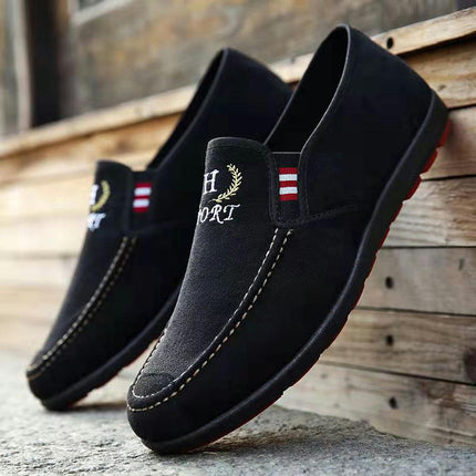 Slip On Shoes for Men Comfortable Fashion Non Slip Tennis Walking Shoes