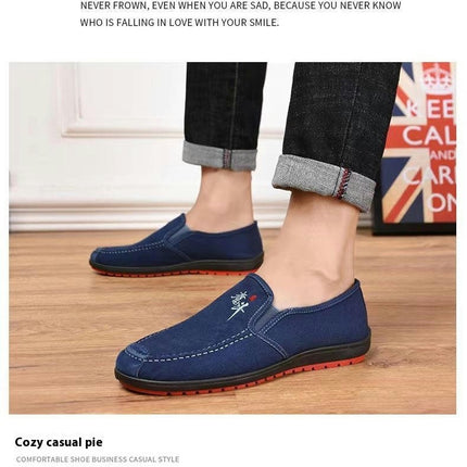 Men's Casual Slip On Walking Anti-Skid Soft Lightweight Breathable Work Shoes