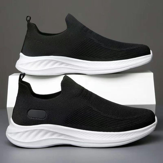 Slip On Shoes for Men Lightweight Non Slip Walking with Arch Support Comfortable Work Shoes