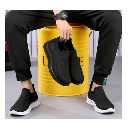 Slip On Shoes for Men Lightweight Non Slip Walking with Arch Support Comfortable Work Shoes