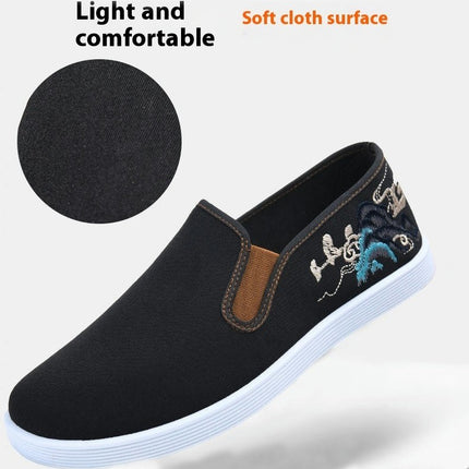 Non Slip Work Shoes for Men Comfortable Fashion Breathable Lightweight Slip On Shoes