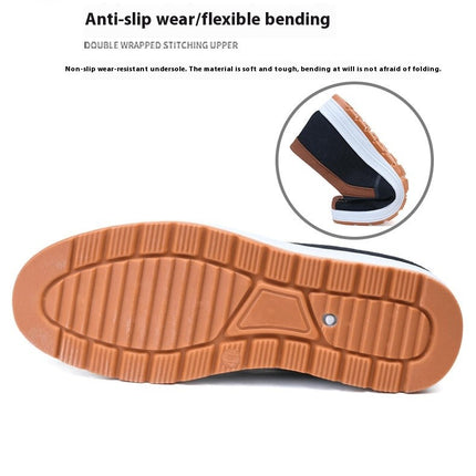 Men Slip On Walking Shoes Non Slip Comfortable Breathable Casual Wide Shoes