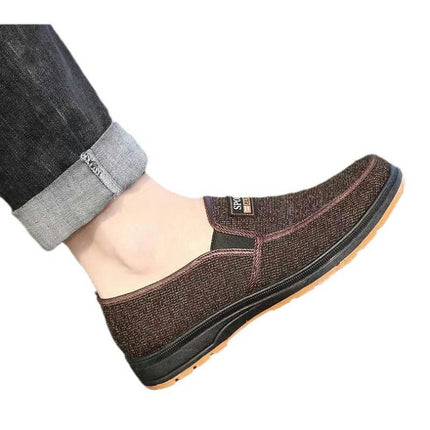 Men's Comfortable Slip-On Shoes for Casual Soft Cushion Stylish Walking Shoes