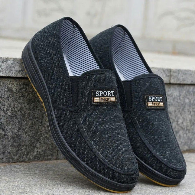 Men's Comfortable Slip-On Shoes for Casual Soft Cushion Stylish Walking Shoes