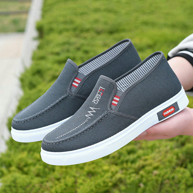 Men Breathable Casual Lightweight Slip-on Comfortable Stylish Shoes