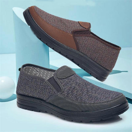 Men's Comfortable Slip-On for Casual Soft Stylish Walking Shoes for Standing Travel