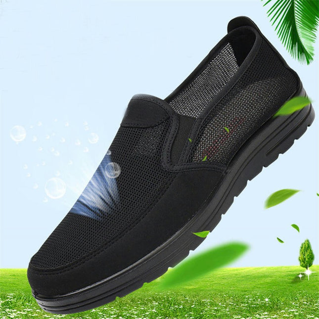 Men's Comfortable Slip-On for Casual Soft Stylish Walking Shoes for Standing Travel