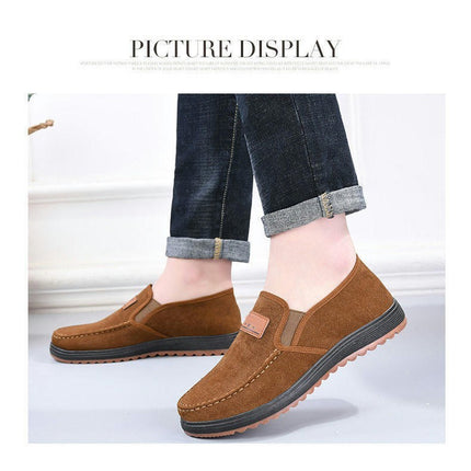 Men Casual Comfortable Slip On Shoes for Male Fashion Business Work Office