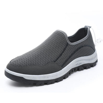 Men's Walking Slip On Shoes - Casual Comfortable & Lightweight Work Shoes