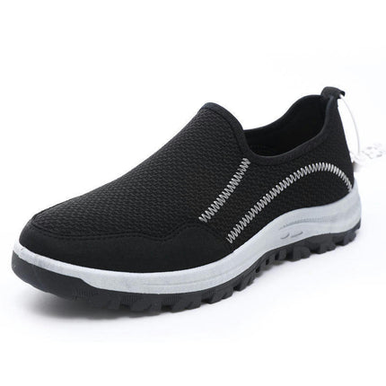 Men's Walking Slip On Shoes - Casual Comfortable & Lightweight Work Shoes