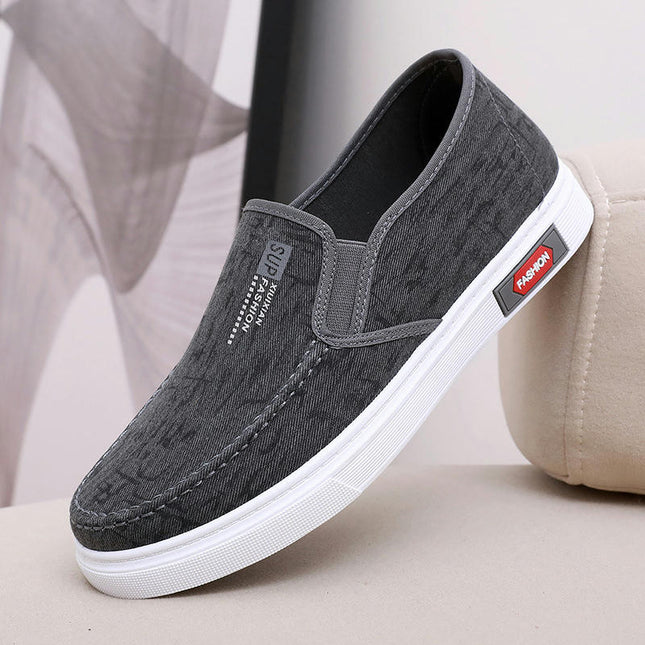 Men Breathable Casual Lightweight Slip On Outdoor Travel Stylish Shoes