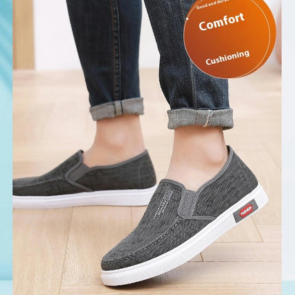 Men Breathable Casual Lightweight Slip On Outdoor Travel Stylish Shoes