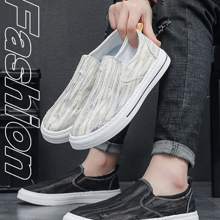 Men Breathable Casual Lightweight Slip On Comfortable Outdoor Shoes