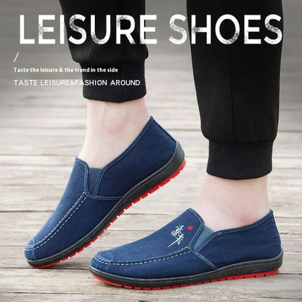 Mens Breathable Casual Lightweight Slip-on Comfortable Shoes