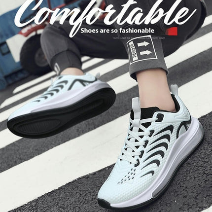 Men's Walking With Memory Comfortable Shoes Casual Men Lace-up Sneakers