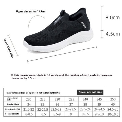 Slip On Shoe for Men - Lightweight Mesh Tennis Shoes for Fitness Running and Casual Wear