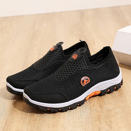 Men's Fashion Casual Ultra Lightweight Slip On Mesh Street Sport Gym Running Walking Shoes