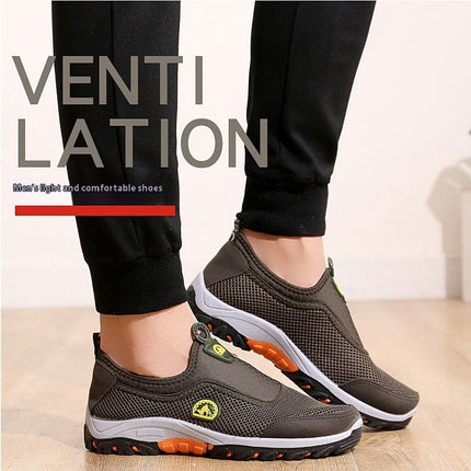 Men's Fashion Casual Ultra Lightweight Slip On Mesh Street Sport Gym Running Walking Shoes