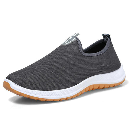 Shoes for Men's Fashion Casual Ultra Lightweight Breathable Jogging Sports Slip On Casual Sneaker