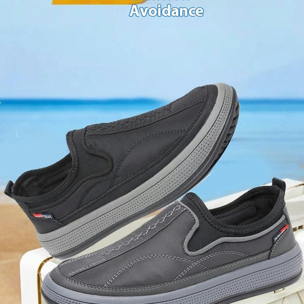 Men's Casual Lightweight Breathable Slip On Shoes Comfortable Non Slip Walking Shoes