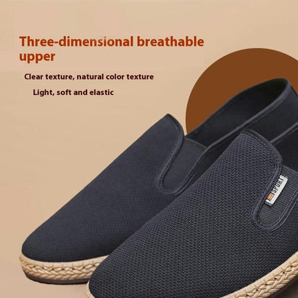 Men's Casual Slip On Dress Shoes Walking Anti-Skid Soft  Lightweight Shoes