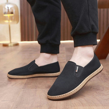 Men's Casual Slip On Dress Shoes Walking Anti-Skid Soft  Lightweight Shoes