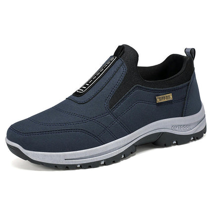 Men's Lightweight Casual Walking Shoes Slip On Soft Sole Comfortable Shoes