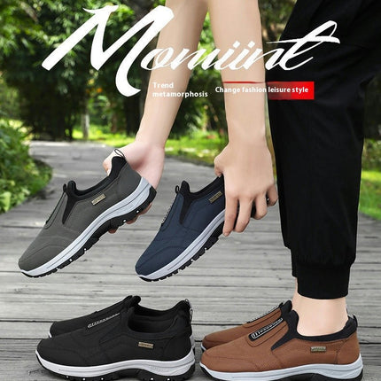 Men's Lightweight Casual Walking Shoes Slip On Soft Sole Comfortable Shoes