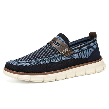 Men's Walking Boat Shoes Slip On Comfortable Work Shoes | for Leisure Travel Driving Shoes