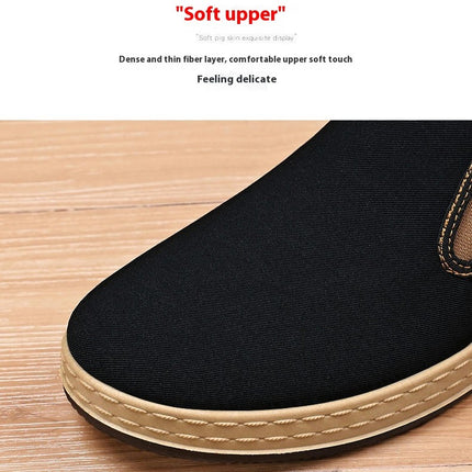 Men's Slip On Shoes Causal Shoes for Men Wide Width Boat Walking Shoes with Arch Support