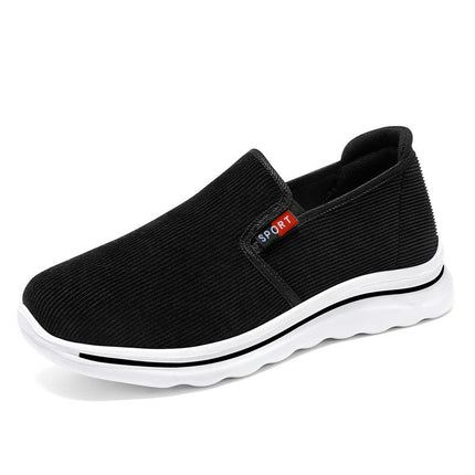 Mens Slip on Shoes Summer Men's Breathable Shoes Business Casual Comfortable Shoes