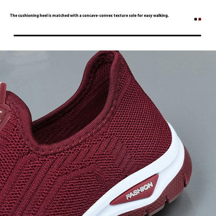 Mens Breathable Casual Mesh Lightweight Slip-on Shoes Comfortable Outdoor Travel Shoes