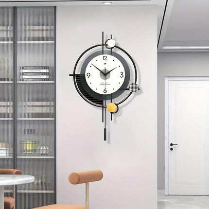 Modern Minimalist Clocks and wall clocks-Perfect for Living Room, Dining Area & Entryway Decor