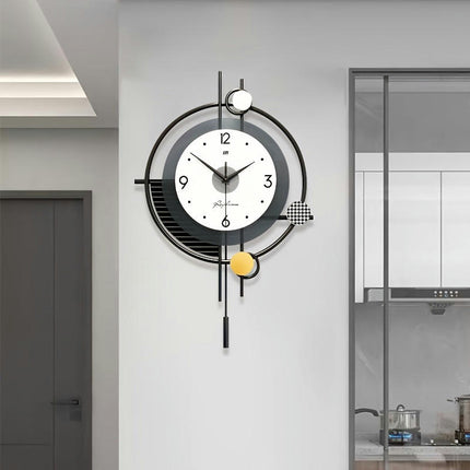 Modern Minimalist Clocks and wall clocks-Perfect for Living Room, Dining Area & Entryway Decor