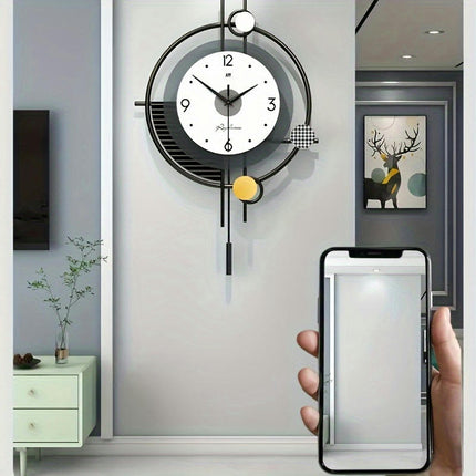 Modern Minimalist Clocks and wall clocks-Perfect for Living Room, Dining Area & Entryway Decor