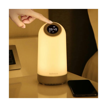 Touch Control Bedside Lamp Alarm Clock Timer, Night Light, Wireless Speaker Home Decoration Lamps