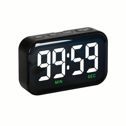 Adjustable Brightness LED Alarm Clock - Energy-Saving, Zero Radiation for Home & Kitchen Decor