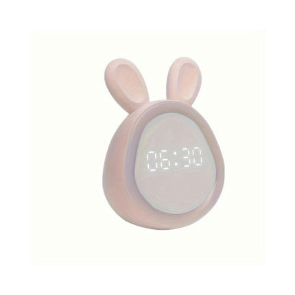 1pc Cute Rabbit Alarm Clock Intelligent Alarm Clock For Home Room Living Room Office Decor