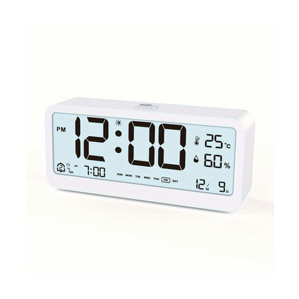 Digital Alarm Clock Portable Desk Clock with Large Display, Date Feature for Bedroom and Home