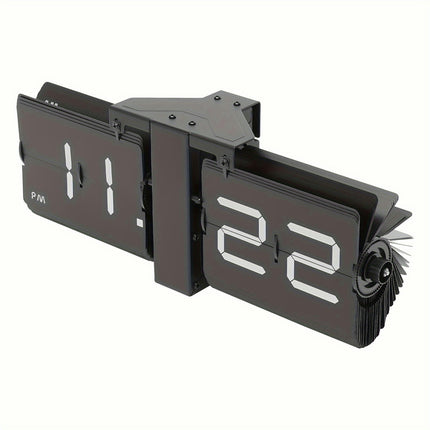 Electrical Flip Clock Battery Operated Digital Display Living Room Wall Tabletop Clock