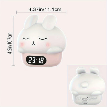 1PC Children's Smart Alarm Clock Clock Night Light Alarm Clock for Bedroom, Living Room and Home