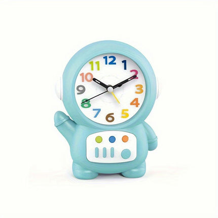 1pc Astronaut Cartoon Alarm Clock For Home Room Living Room Office Decor