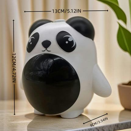 Adorable Panda Digital Alarm Clock with Battery Powered, USB Charging, and Alarm Functionality