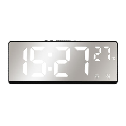 6.9 Inches Electronic Alarm Clock 5 Levels Brightness Adjustable Clock