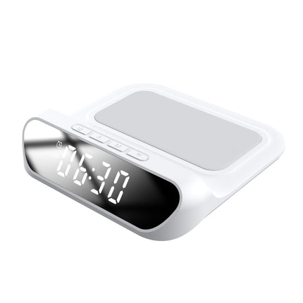 Mobile Phone Wireless Charger 15W LED Simple Clock Luminous Electronic Alarm Clock