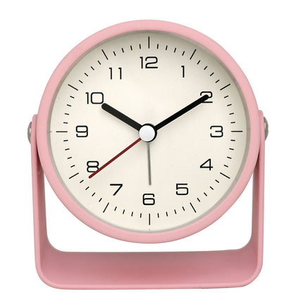 1pc Minimalist Metal Rotating Clock, Rotatable Clock Dial, Timed Alarm Clock Home Decoration Clock