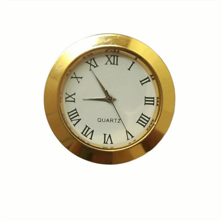 Round Pointer Quartz Clock Battery Operated Analog Clock For Refrigerator Desk Car Decoration Office