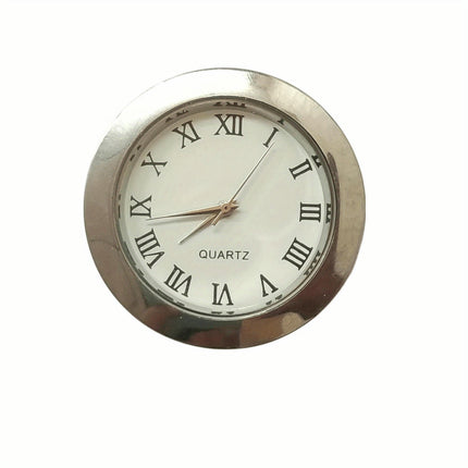 Round Pointer Quartz Clock Battery Operated Analog Clock For Refrigerator Desk Car Decoration Office